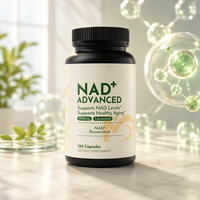 Complément Énergétique Cellulaire pour Adultes Tout-en-un : Capsules Liposomales NAD+ Quercétine Phytosome – 120 Capsules par Flacon