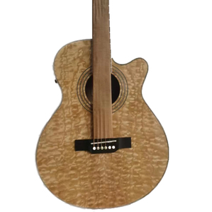 Guitare classique Noble avec EQ Pick up Factory Hollow Guitar Bod Instruments de guitare électrique personnalisés Musical Ispan - Product Image 1