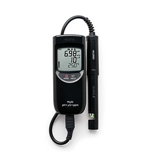 เครื่องวัดค่า pH/EC/TDS แบบพกพา ยี่ห้อ Hanna (ช่วงต่ำ) - HI991300 เครื่องวัดค่า pH สำหรับการเกษตรแบบกันน้ำ หลายพารามิเตอร์ - Product Image 1
