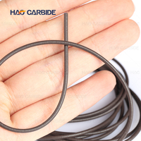 Tube en tungstène de 0,8 mm de diamètre, haute densité, souple, brun boue, essentiel, facile à enfiler, accessoires de pêche