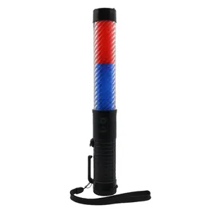 30cm Rechargeable LED Traffic Control Baton With Whistle Traffic LED Wand Stick Baton Traffic Control Warning Light Baton