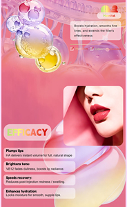 Relleno Labial con Vitamina B12 Certificado por la CE, Gel Rojo <span class=keywords><strong>de</strong></span> Ácido Hialurónico Reticulado, Relleno Dérmico Inyectable para <span class=keywords><strong>Aumento</strong></span> <span class=keywords><strong>de</strong></span> <span class=keywords><strong>Labios</strong></span> - Product Image 5