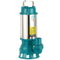 Pompe submersible de découpe des eaux usées WAQS 2200W 3HP 2 pouces 15m³/h 20m OEM personnalisable avec couteau de découpe externe pour purge de fosse septique