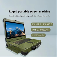 Ordinateur intégré de contrôle industriel tout-en-un de 15.6 pouces Mémoire de 8 Go Ordinateur portable robuste Conception renforcée Disponibilité en stock