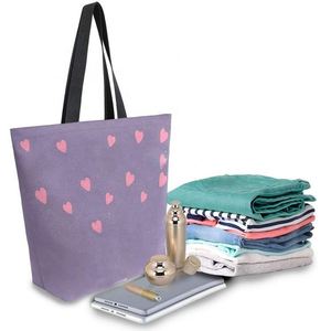 Nouveauté : Sac en toile personnalisé OEM, sac fourre-tout en toile bio avec fermeture éclair - Product Image 5