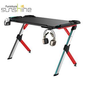 Grand <span class=keywords><strong>bureau</strong></span> de jeu à hauteur réglable de haute qualité pour les joueurs de <span class=keywords><strong>bureau</strong></span> et d'ordinateur portable - Product Image 5