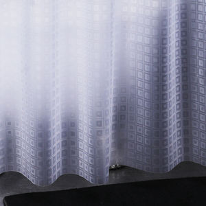 PEVAエコフレンドリー防水シャワーカーテン、トイレ吊り下げ式バスルーム仕切り、アメリカンスタイルデザイン - Product Image 3