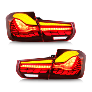 Luz Trasera LED Modificada para Auto F30 F35, para <span class=keywords><strong>BMW</strong></span> Serie 3 328i, Actualización a Nuevo Diseño, Estilo LED F80 M4, Lámpara Trasera - Product Image 2