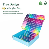 Boîtes d'expédition en carton ondulé écologiques personnalisées pour boutique en ligne, emballage pour petites entreprises, boîtes d'expédition, cajas