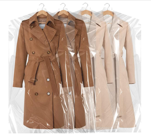 Bolsa de ropa de plástico transparente personalizada a precio barato en rollo para empacar trajes ropa puede personalizarse - Product Image 1