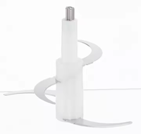 Interrupteur marche/arrêt Mini hachoir à viande électrique trancheuse avec capacité de 1,5 LL pour la maison hôtel restaurant utilisation en plastique lave-vaisselle