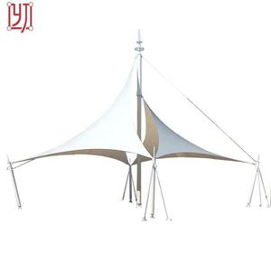 Carpa de Camping con Estructura de Membrana de PVDF de 5m x 5m para Resort de Playa - Product Image 1