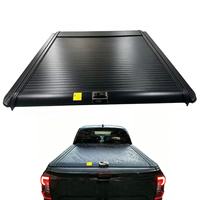 Couverture de benne rigide en aluminium pliable électrique, couvre-benne de camion à enroulement, volet roulant verrouillable, accessoire de pick-up étanche