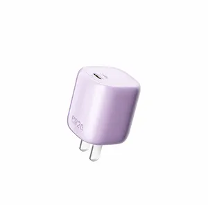 Enchufe plegable de EE. UU. PD20W adaptador de viaje universal para teléfono 12 pro USB tipo C enchufe