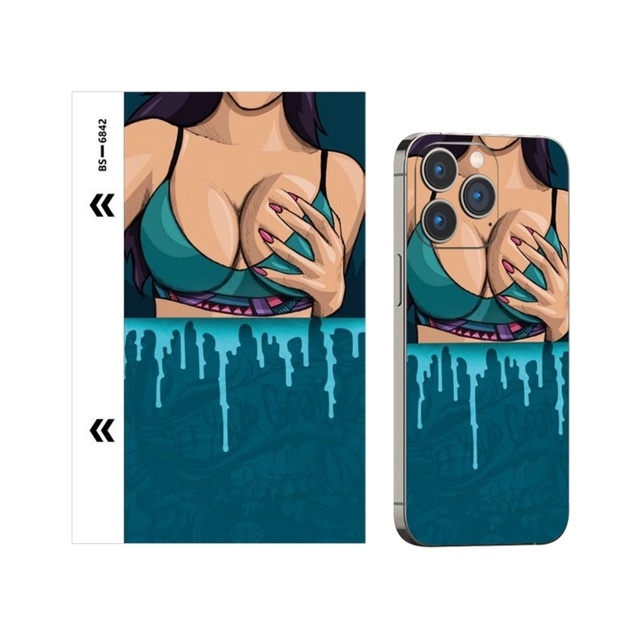 Personalized Customization TPU Smart Cutting Machine Back Sticker  for iphone 13 Pro Max 14 Max Mobile Phone Back Film