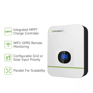 Inversor de conexión a la red Growatt de alta eficiencia 60KW MAC 30-<span class=keywords><strong>60KTL</strong></span> MV inversor solar híbrido trifásico DC/AC inversor de cadena IP65 - Product Image 3