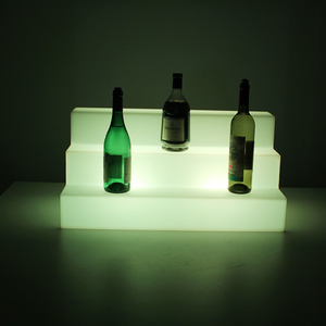 थोक 3 सीढ़ी आरजीबी एलईडी प्रदर्शन प्रबुद्ध एलईडी शराब रैक - Product Image 6