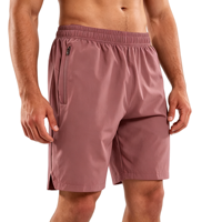 Shorts de sport pour homme en nylon, personnalisés avec logo, imprimés, décontractés, à séchage rapide, anti-plis, pour la gym et le fitness