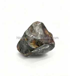 Nhà Máy bán hàng trực tiếp nguyên liệu tự nhiên thô khoáng sản đá đen meteoriteornament - Product Image 1