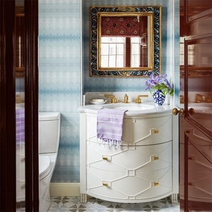 Sang trọng cao cấp tùy chỉnh phòng tắm Vanity rắn gỗ đặc biệt Shaker phong cách tùy chỉnh tủ cho phòng tắm - Product Image 2