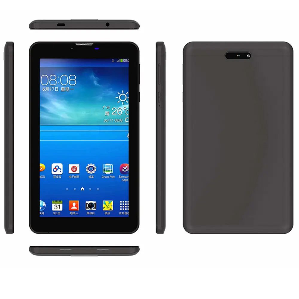 Qualité 7 "Pouces Dernière Android 11 3G Appel Téléphonique SC7731E 1.3Ghz Quad Core 16GB ROM Appelant Tablet PC
