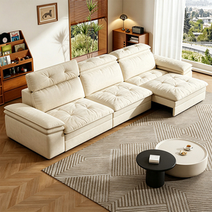 Sillón Reclinable Eléctrico para Sala de Estar, Diseño Moderno, Control por Voz Inteligente, Tela Antibacteriana 5A, Sofá Cama Reclinable Eléctrico, Venta al Por Mayor OEM - Product Image 1