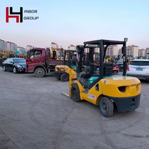 יפן בשימוש 3 טון komatsu מלגזה דיזל מופעל FD30-16 FD30T-16 פעולה ידנית - Product Image 5