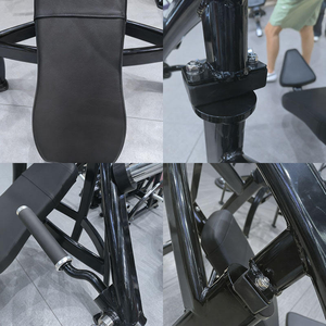 可调节重型钢制站立辅助引体向上训练器，带针式负重块，用于肌肉锻炼 - Product Image 3