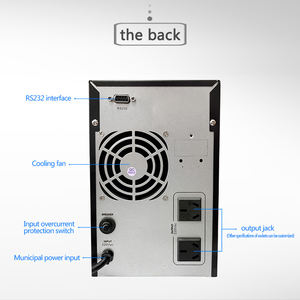 Mini 1000VA UPS 600W Automático en Línea 12V Batería de litio monofásica 220V 50Hz Fuente de alimentación en espera Computadoras Cajas registradoras - Product Image 3