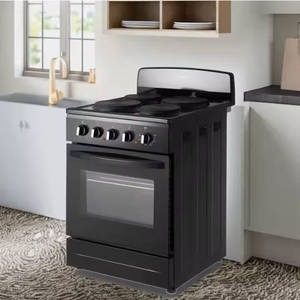 Cuisinière Électrique Autonome 4 Feux avec Four Intelligent et <span class=keywords><strong>Grill</strong></span> pour Usage Domestique et Hôtelier - Product Image 1