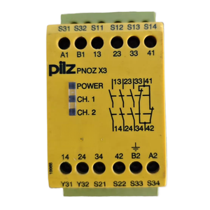 PNOZ โมดูลความปลอดภัยของ X2 X3 PNOZ ชุดควบคุมความปลอดภัยของอุตสาหกรรมสำหรับระบบป้องกันอัตโนมัติทางกล - Product Image 2
