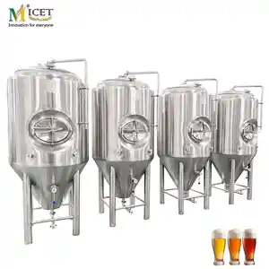 MICET 500L 5BBL fermenteur réservoir conique en acier inoxydable unitank fermenteur de vin réservoirs de stockage en acier inoxydable réservoir britannique à vendre