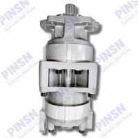 Pompe hydraulique à engrenages PINSN 705-53-42010 pour chargeuse sur pneus WA600-3/WA600-3D en alliage d'aluminium 7055342010 SAR125+125 en stock