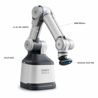 Bras robotisé de massage Nova 5 à 6 axes, moteur de physiothérapie Cobot, 5 kg, sécurité collaborative, capteurs de sécurité, aluminium, acier inoxydable