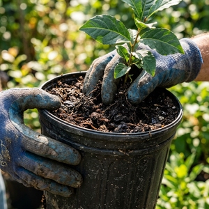 Meilleur prix, pots de pépinière en plastique de 1 gallon avec trous de drainage, réduction sur les achats en gros, pot de fleurs pour serre et centre de jardinage - Product Image 4