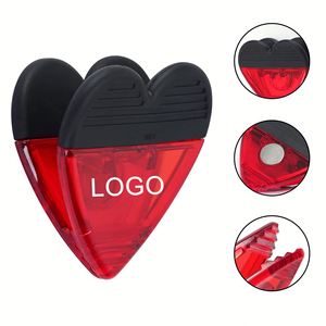 Custom Logo Heart Shape Plastic Refrigerator Magnet <b>Clips</b> Sets,Multipurpose Magnet Paper <b>Clips</b>,Snacks Bag <b>Clips</b> - Product Image 4