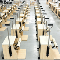 Chaise de Pilates stable en bois, machine de Pilates Reformer, portable, pour la maison, de qualité professionnelle, fabriquée directement en usine