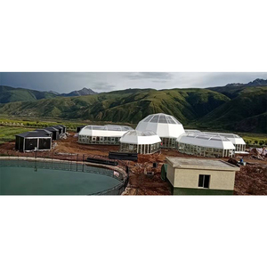 Dôme géodésique en verre de 20 m, <span class=keywords><strong>maison</strong></span> en dôme, tente en dôme, matériau personnalisé, à <span class=keywords><strong>vendre</strong></span> - Product Image 4