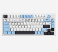 Fabricant personnalisé 82 touches 75% clavier de jeu mécanique GK82 Triple Mode remplaçable à chaud rvb rétro-éclairé USB-C fila