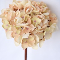 Bunga Hydrangea Palsu Hydrangea Bunga Sutra untuk Dekorasi Rumah Karangan Bunga Pernikahan DIY