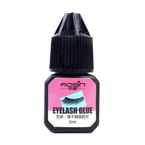 5 ml Quick Drying False Eyelash Glue, quick drying traceless waterproof sweat resistant and less prone to allergies