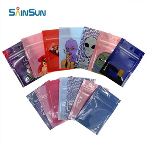 Bolsas de Embalaje Personalizadas con Cierre de Aluminio y Mylar, a Prueba de Olores, con Acabado Suave al Tacto, para Productos Comestibles, 3.5g - Product Image 6