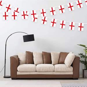 <span class=keywords><strong>Fournitures</strong></span> promotionnelles pour les fans de football-Bannière St <span class=keywords><strong>Georges</strong></span> Cross Bunting pour la fête nationale - Product Image 5