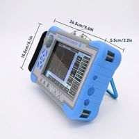 Détecteur de défauts NDT à ultrasons portable DANA-U920, fréquence 20 MHz, gain 110 dB, résolution 32 dB, grossissement 10x, champ de vision 120°