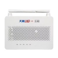 Ucuz kullanılan Fiber optik HS8145C5/HG8546 SC tipi POE ağ desteği XPON ONU 1G3F WIFI tencere USB Modem FTTH RJ45