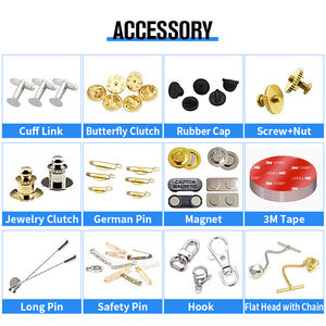 Perno bandiera dell'amicizia in lega di zinco incisione promozionale in metallo artigianato Arabia magnetica duro smalto morbido spilla con spillo - Product Image 4