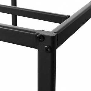 Cadre de lit à plate-forme métallique simple et atmosphérique-Vietnam Haute qualité et bon prix-Prêt à exporter - Product Image 1