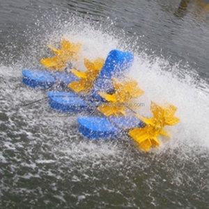 Aérateur à pales Moxin 4 cannelures, économie d'eau, <span class=keywords><strong>nouvelle</strong></span> énergie, anti-corrosion, machine à oxygène pour bassin - Product Image 3