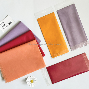 Bán buôn sang trọng Trung Quốc Quà Tặng Giấy gói lụa mô Giấy Gói Màu rắn tùy chỉnh giấy gói cho quà tặng hộp giày - Product Image 4