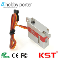 Servomoteur numérique micro à engrenages en plastique KST X10 V2 10,8 kg de couple, alimenté par batterie, pour planeur RC